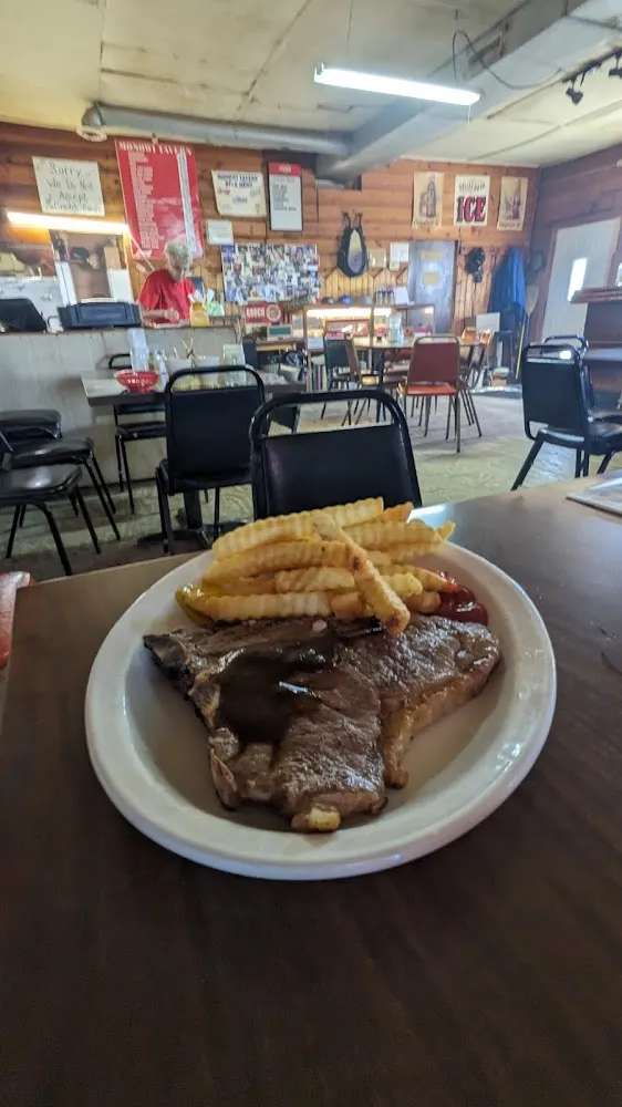 T-Bone Steak and French Fries